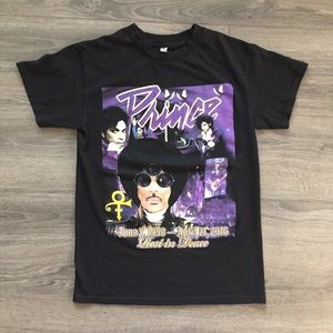 Prince Rest In Peace Short Sleeve Tee Women's Size Small